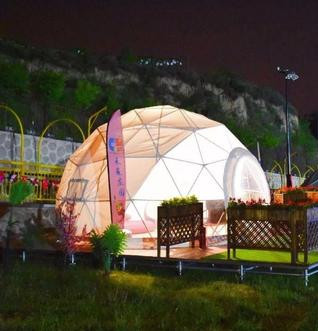 上林河南球形帐篷-室外浪漫乐园